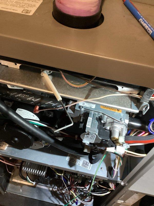Performed annual maintenance on Lennox furnace system. Conducted comprehensive inspection of all internal components including Honeywell gas valve assembly, electrical connections, and control boards, confirming system is in proper working condition. Verified all exhaust venting is correctly installed and functioning as designed.