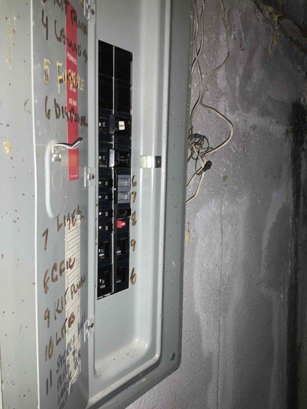 Conducted full system evaluation of 1-year old Carrier unit for immediate replacement consideration. Inspected outdoor condenser unit (#36) installed on wooden platform and electrical panel to assess current system configuration and compatibility requirements for potential replacement. Service credit applied to estimate.