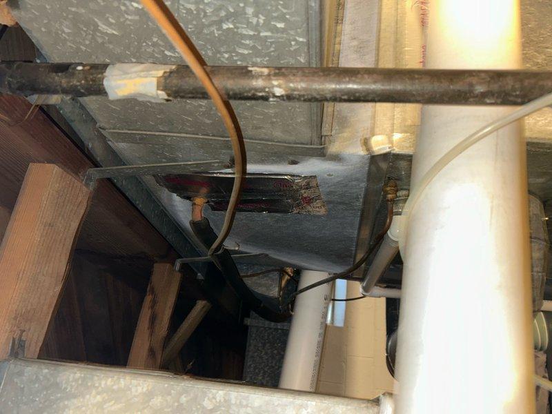 Diagnosed upstairs airflow issues on 15-year-old HVAC system where approximately half of vents had no airflow. Determined the furnace was overheating and triggering the high limit switch, causing multiple daily lockouts. Inspected ductwork and identified blocked/restricted ducts causing the system failure.