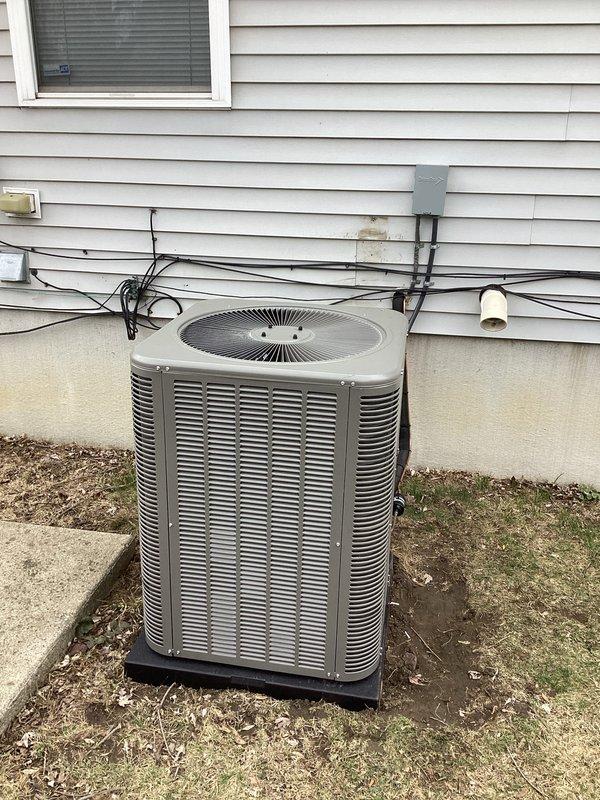 Successfully installed a 2-ton air conditioning system with matching coil per Option 3 specifications. System installation included proper electrical connections to the outdoor unit and integration with the existing furnace. All mechanical and electrical permits were secured prior to installation, and Michigan Saves financing paperwork has been processed.