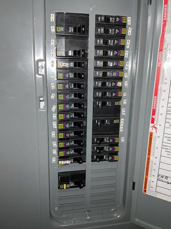 Conducted site assessment for installation of two Mitsubishi mini-split AC/heat units in two bedrooms. Evaluated existing electrical panel capacity (Square D breakers) and inspected potential mounting locations. Current attic/bedroom space has adequate wall surface for interior air handler mounting with minimal modifications required.