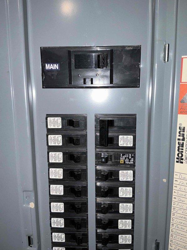 Conducted a comprehensive generator estimate for a Kohler unit, evaluating the existing electrical service panel and utility meter installation. Inspection revealed a standard Homeline panel with adequate main breaker capacity and a properly mounted exterior utility meter with intact conduit connections. Customer was informed of available maintenance agreement options extending through 12/2025.