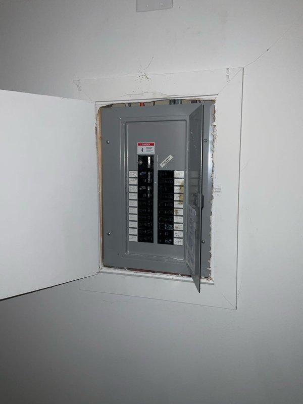 Conducted evaluation of 1999 furnace that was recently serviced but identified as reaching end of life. Inspection revealed aging electrical panel with potential wiring concerns and existing HVAC system with standard ductwork configuration in basement utility area. Provided replacement estimate for natural gas furnace with complete system specifications and installation requirements.