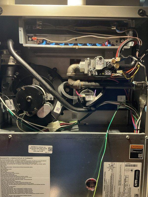 Performed annual furnace maintenance as part of customer's membership program. Conducted comprehensive inspection of furnace components including motor assembly, electrical connections, and ventilation system. All systems verified to be in normal working condition with no visible damage or anomalies detected.