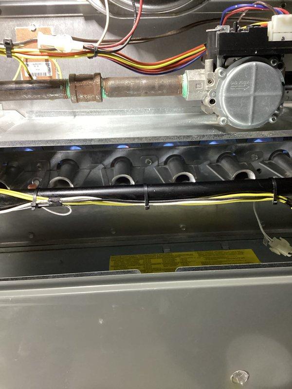 Performed annual maintenance on 10-year-old furnace system. Inspected all internal components including blower motor, heat exchanger, gas valve assembly, and wiring connections. System is functioning properly with no issues identified; next maintenance recommended in 2025.