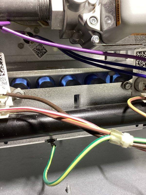 # Service Summary

Responded to service call for furnace making rattling noise upon startup. Performed diagnostic inspection of 2024 furnace unit located in basement. Conducted thorough examination of internal components including gas valve assembly, electrical connections, and mounting hardware to identify source of rattling. Utilized inspection camera to examine heat exchanger and internal ductwork for any loose components or debris. Verified all wire connections, grommets, and mounting brackets were secure. Completed Annual Heating Maintenance (AHM) as requested, including inspection of burner assembly, flame sensor, blower motor, and all electrical connections. All components found to be properly secured and functioning within normal parameters. Unit operating quietly with no abnormal sounds detected after inspection and maintenance completion.