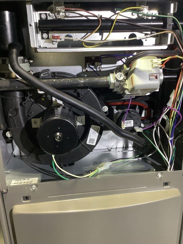 # HVAC Maintenance - AHC Service Summary

Completed comprehensive Air Care Heating and Cooling recurring maintenance service on residential HVAC system. Performed thorough inspection of all internal components including gas valve assembly, electrical connections, capacitors, refrigerant lines, blower motor assembly, and control wiring. Verified proper operation of heating and cooling systems, checked all electrical connections and wire terminations at junction box and control components, inspected condition of refrigerant lines and mounting brackets, and examined gas valve and associated piping for proper function and safety compliance. All components found operating within normal parameters with no deficiencies noted requiring immediate attention. Unit serviced and returned to normal operation.