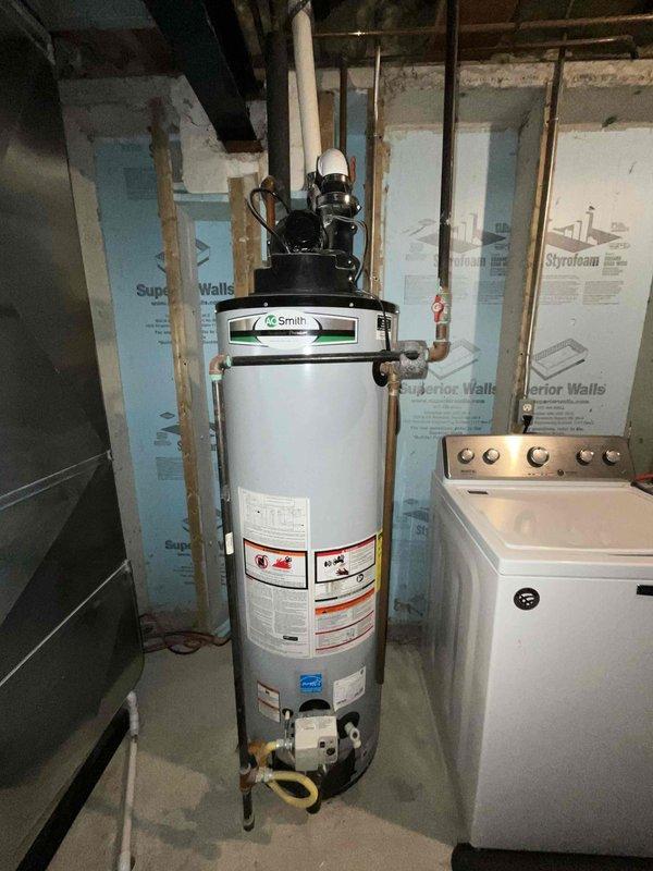 # HVAC Full System Estimate Summary

Conducted comprehensive on-site evaluation for complete HVAC system replacement and duct cleaning services. Customer requesting new central air conditioning unit installation with priority timeline within one month. Performed exterior assessment of existing electrical service entry point, meter location, and utility connections to determine adequate power supply for new equipment installation. Evaluated basement mechanical space including current water heater positioning, available clearances, and wall construction to plan optimal placement for new air handler and associated ductwork modifications. Documented existing utility infrastructure, drainage systems, and basement layout to develop accurate quote for full system replacement including new outdoor condensing unit, indoor air handler, refrigerant lines, electrical upgrades, thermostat installation, and complete duct cleaning service.