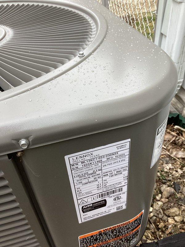 Completed full HVAC system installation including a 70,000 BTU furnace and 2-ton Lennox air conditioning unit with rear discharge configuration. Installed new ductwork with proper sealing at all joints, connected condensate drainage via PVC piping, and reconnected all electrical and gas services per code requirements. All permits obtained for mechanical and electrical work, system tested and operational upon completion.