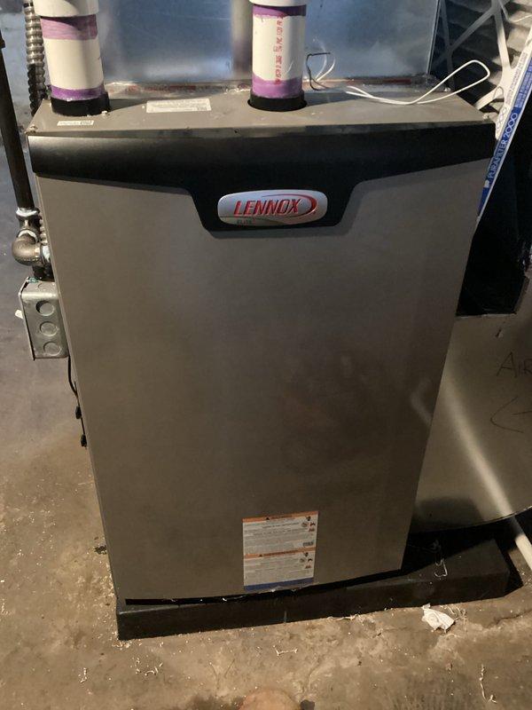 # HVAC Maintenance - AHM Completion Summary

Completed annual heating maintenance on Lennox gas furnace system. Performed comprehensive tune-up including inspection of all major components, burner assembly, heat exchanger, gas valve operation, and electrical connections. Verified proper blower motor function, checked and cleaned flame sensor, and tested ignition system. Inspected venting system and confirmed proper draft. All safety controls tested and operating within manufacturer specifications. Unit found in good working condition with no deficiencies noted. System operational and ready for heating season.
