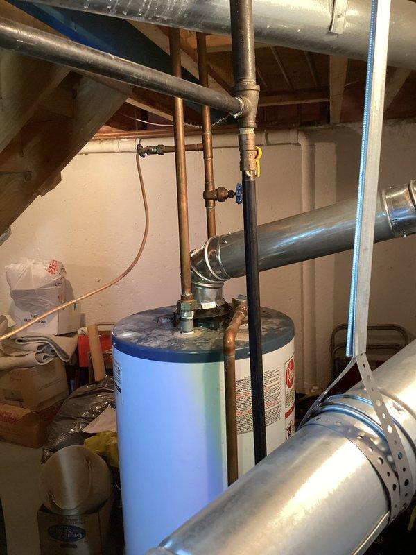 # HVAC Service - Furnace

Responded to no heat call on 3-year-old Lennox furnace unit. Upon arrival, discovered significant water accumulation on basement floor surrounding furnace and water heater, indicating active leak from water heater affecting HVAC equipment operation. Diagnosed water heater failure as root cause of furnace malfunction due to water intrusion compromising electrical components and safety controls. Documented conditions with photographs showing extent of water damage and equipment affected. Advised customer of water heater replacement necessity and recommended addressing water damage to prevent further HVAC system complications. Unit remains under parts and labor warranty; no diagnostic charges applied per warranty coverage.