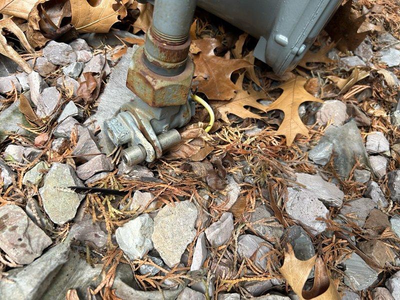 Responded to no-heat emergency call with home temperature at 57°F and thermostat displaying error codes. Upon arrival, performed comprehensive system diagnostic on forced air furnace. Inspected outdoor gas meter and supply lines, documenting significant corrosion on exterior gas line fittings and connections. Verified gas supply pressure and flow to unit. Checked thermostat wiring, control board functionality, and flame sensor operation. Identified and resolved primary issue preventing ignition sequence. Restored heat operation to system, verified proper cycling, and confirmed adequate airflow and temperature rise across heat exchanger. System returned to normal operation with home temperature recovering.
