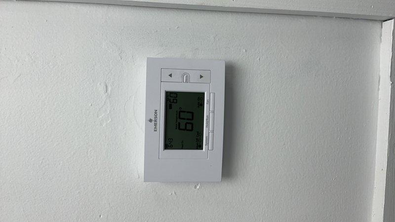 Completed biweekly mechanical inspection of building heating system. Verified thermostat operation with unit maintaining setpoint at 67-68°F, inspected all accessible piping for leaks and freeze damage with no issues found, and checked filters throughout the system. All mechanical equipment operating within normal parameters with no repairs required at this time.