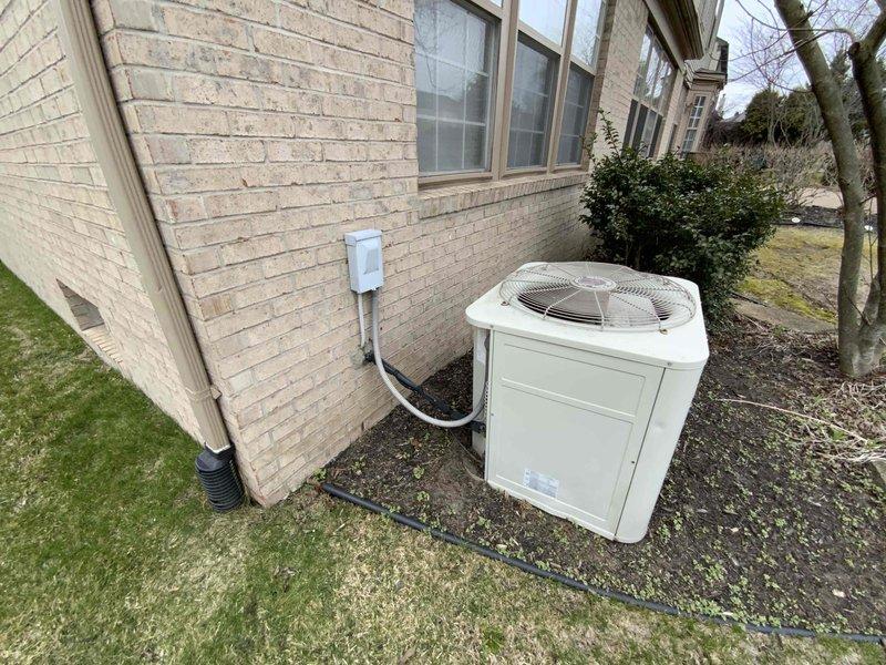 Provided replacement estimate for 26-year-old Lennox furnace system requiring significant repairs. Assessed existing HVAC equipment including outdoor condensing unit and evaluated electrical service connections, metering, and gas utility infrastructure. Documented current system configuration and presented equipment replacement options to address aging furnace at end of serviceable life.