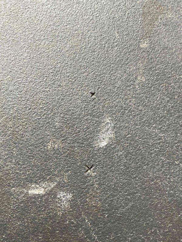 Completed full HVAC system installation including a Lennox 70,000 BTU furnace and 2.5 ton air conditioning unit with rear discharge configuration. Obtained mechanical and electrical permits prior to installation, installed new equipment in utility room with proper ductwork connections, reconnected all necessary components, and verified system operation. Documentation photos captured installed furnace unit with metallic ductwork and complete system setup in residential mechanical space.