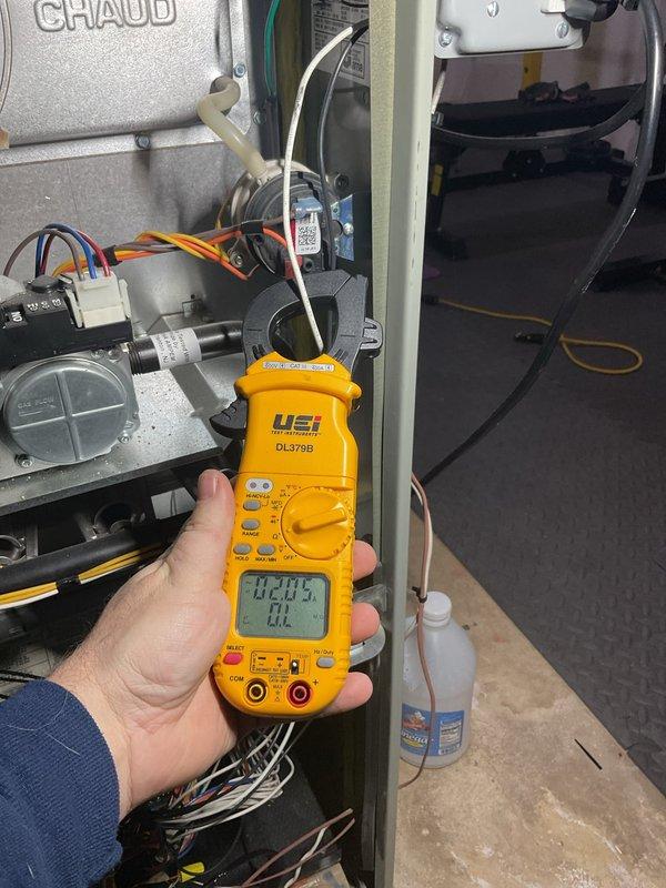 Completed annual furnace maintenance as part of preventative care membership. Performed comprehensive system inspection including visual examination of burner assembly, heat exchanger, blower motor, and all electrical connections. Conducted electrical diagnostics using multimeter to verify proper voltage and amperage readings across components. Inspected gas valve operation, confirmed proper burner ignition sequence, and checked all safety controls for functionality. All wiring connections were secure with no signs of deterioration or overheating. System tested and operating within manufacturer specifications with no issues found.