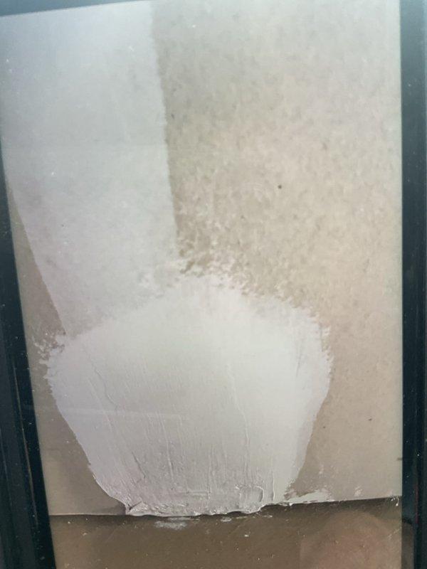 Completed recall visit to address drywall damage from previous 3.5-ton A/C and coil installation. Repaired and finished wall surfaces affected during original installation work, applied joint compound and texture to match existing wall finish. All drywall repairs completed during this visit to resolve outstanding cosmetic issues from initial installation.