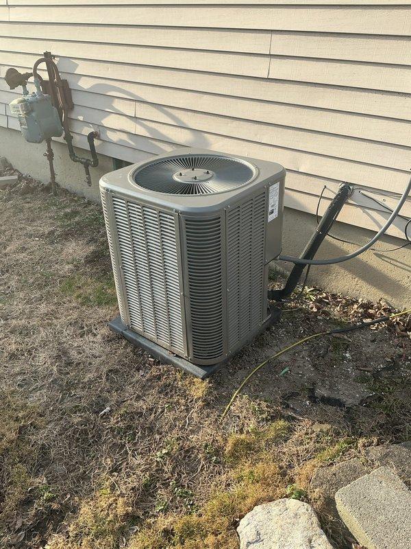 Responded to service call for unidentified alarm sounding in furnace room. Upon arrival, conducted thorough inspection of 2021 forced air furnace system and surrounding mechanical room area to identify alarm source and verify safe operating conditions. Inspected furnace control board, safety switches, and all audible alert systems to isolate the alarm. Confirmed carbon monoxide detector was not the source as reported. Tested furnace operation through complete heating cycle, verified proper ignition sequence, flame sensor operation, and limit switch functionality. Inspected all mechanical room equipment including water heater and other utilities to rule out alternative alarm sources. Performed safety inspection of venting system, gas connections, and electrical components. All systems found operating within normal parameters with no safety concerns identified. Documented findings and provided explanation of alarm source to homeowner.