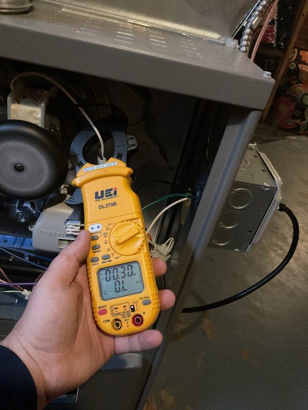 Completed annual heating maintenance and tune-up on residential furnace system per membership agreement. Performed comprehensive inspection of all internal components including blower motor assembly, gas line connections, control board, and electrical wiring systems. Conducted diagnostic testing using digital multimeter to verify proper electrical readings and system performance. All components found operating within normal parameters with no deficiencies noted.
