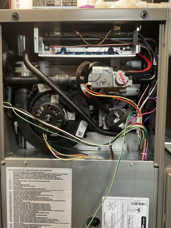 Completed annual heating maintenance on residential gas furnace system. Performed comprehensive inspection of burner assembly, gas valve, heat exchanger, blower motor, and all electrical connections. All components found operating within normal parameters, no filter replacement required at this time.