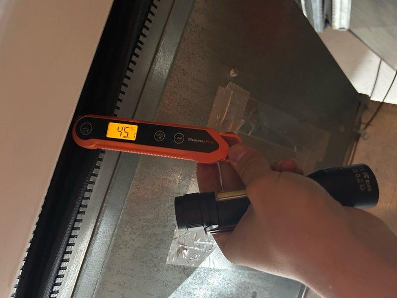 Completed routine maintenance on Lennox air conditioning system. Performed standard ACM protocol including temperature measurements of system components, verifying proper operation of condenser unit, and visual inspection of outdoor equipment and refrigerant lines. All systems operating within normal parameters.