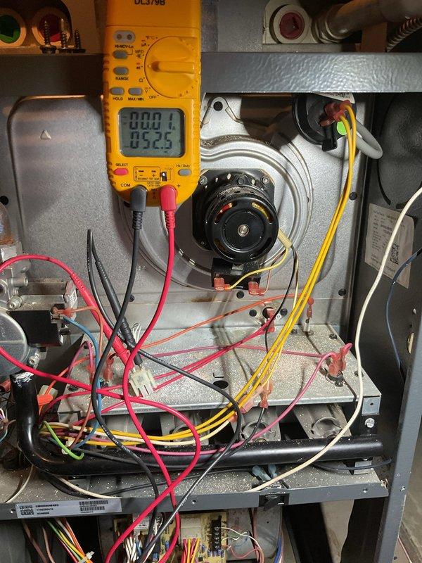 Completed scheduled Air Handler Maintenance on residential HVAC system. Performed diagnostic testing using digital multimeter to verify electrical readings and system operation, replaced air filter and evaporator pad as part of routine maintenance protocol, and confirmed all components functioning within normal parameters.