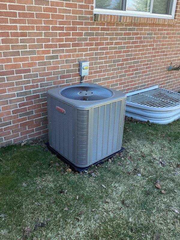 Completed full HVAC system installation including a 90,000 BTU furnace with humidifier and 2.5-ton air conditioning unit with rear discharge configuration. Installed all necessary ductwork in attic space with proper support and connections, placed outdoor condenser unit on concrete pad against building exterior, and reconnected all electrical and mechanical components. Mechanical and electrical permits were obtained prior to installation, and all utility rebate documentation was processed for applicable energy efficiency programs.