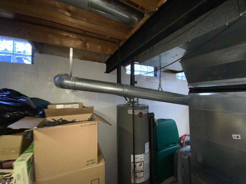 Provided comprehensive estimate for furnace and air conditioning system replacement in basement installation. Current 20-year-old equipment is operational but nearing end of service life, requiring evaluation for modern, energy-efficient replacement options. Assessment included examination of existing ductwork configuration, venting requirements, electrical connections, and available clearances in utility room to ensure proper sizing and installation specifications for new HVAC system.