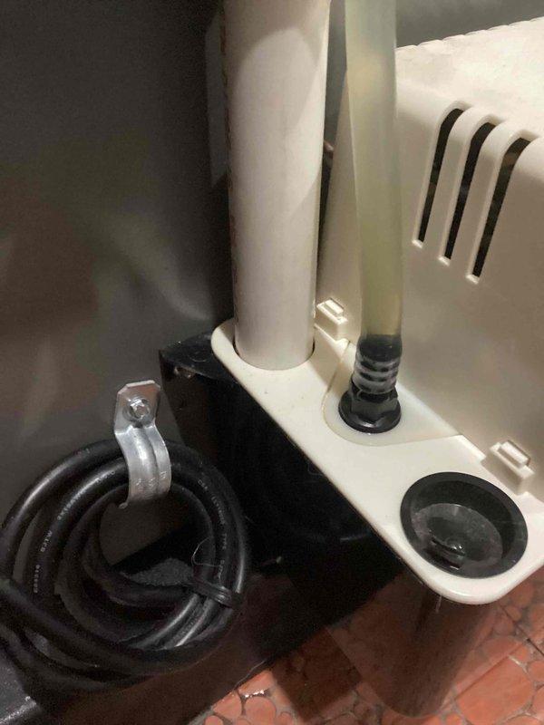 Responded to water leak complaint from 4-year-old furnace located in basement. Upon inspection, identified condensate drain system issue causing water accumulation beneath unit. Cleared condensate drain line obstruction, verified proper drainage flow, and confirmed condensate pump operation. Inspected drain pan for cracks or damage, repositioned equipment leveling to ensure proper drainage pitch, and tested system operation through complete heating cycle to verify leak resolution.