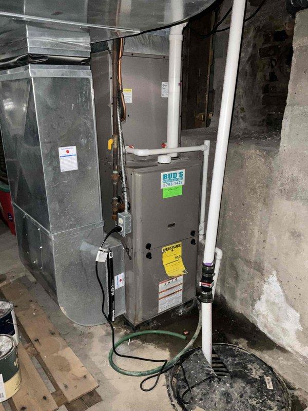 Provided comprehensive estimate for complete HVAC system replacement in basement location to replace 25-year-old non-functional natural gas furnace. Assessed existing installation including furnace, air handler, ductwork configuration, electrical connections, condensate drainage, and venting systems. Discussed financing options and recommended appropriate equipment sizing and efficiency ratings for residential heating and cooling needs.