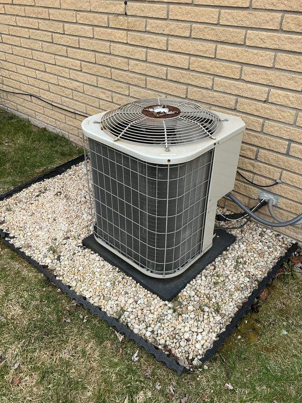 Completed annual cooling maintenance on residential split system air conditioning unit. Performed comprehensive inspection of outdoor condenser unit, verified proper operation of fan motor and compressor, checked refrigerant pressures and temperatures, and inspected electrical connections. Unit found to be operating within normal parameters with no immediate service concerns identified.