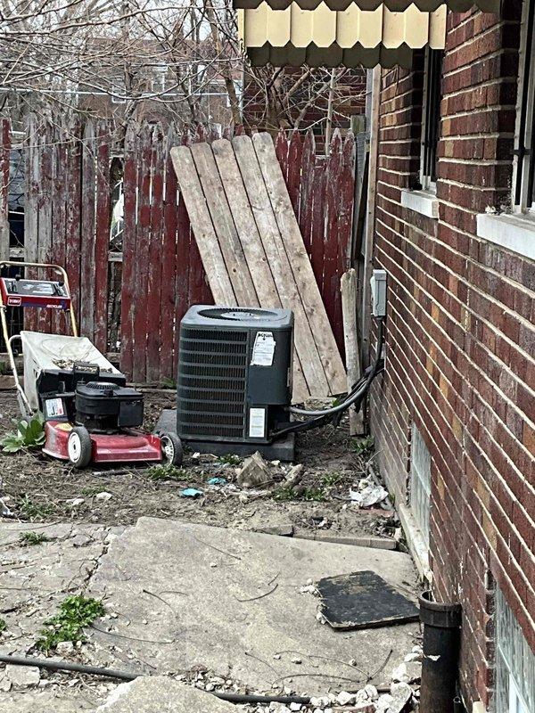 Provided estimate for furnace replacement in basement location. Current unit non-operational due to age-related failure. Assessed existing electrical panel and outdoor HVAC components to determine compatibility requirements for new equipment installation.
