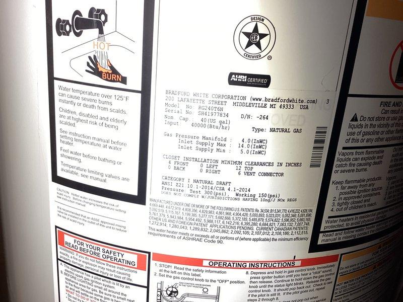 Responded to no heat call for 25-year-old furnace that was completely non-operational. Upon inspection, determined the furnace had reached end of serviceable life and was beyond economical repair. Documented existing equipment including Bradford White water heater installed in 2018 and overall mechanical room condition for customer records.