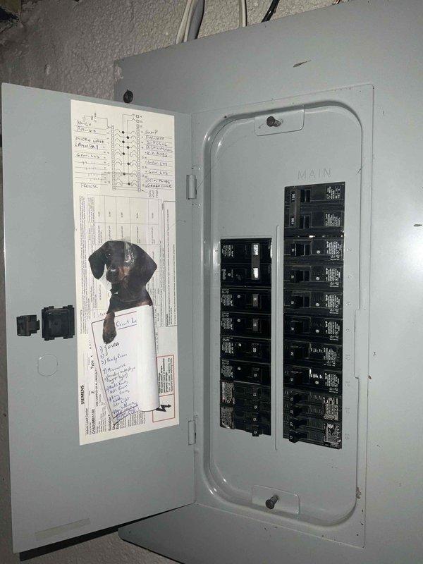 Provided comprehensive estimate for replacement of 15-year-old furnace and air conditioning system currently located in basement. Existing equipment is operational but nearing end of service life. Evaluated electrical panel configuration and outdoor condenser placement on gravel pad adjacent to brick exterior wall with proper clearances from metering equipment and condensate drainage routing.