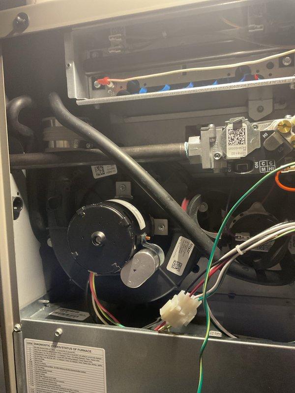 Completed annual heating maintenance on 10-year-old furnace system. Performed comprehensive tune-up including inspection of heat exchanger, burner assembly, gas valve, blower motor, and all electrical connections. Verified proper operation of all safety controls, checked combustion air intake and exhaust venting system, and confirmed unit is functioning within manufacturer specifications. System operating properly with no deficiencies noted.