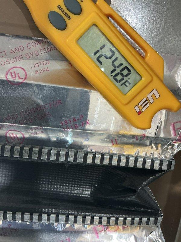 Completed annual furnace maintenance tune-up as part of maintenance membership on a newly installed unit (0 years old). Performed comprehensive system inspection including temperature differential measurements across ductwork (124°F recorded) and refrigerant line diagnostics (25.3° reading captured). All components tested within normal operating parameters, system operating efficiently with no repairs required.