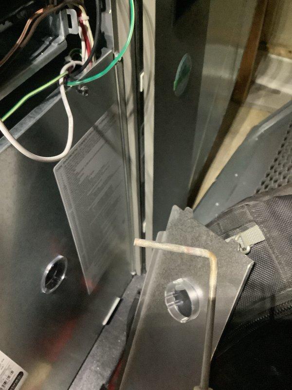 Completed annual maintenance on a one-year-old central HVAC system including both forced air furnace and air conditioning components. Performed comprehensive AC tune-up, inspected blower motor assembly and electrical connections, verified proper operation of all system components, checked wiring harnesses and motor housing, and confirmed air filter condition. System found to be operating within normal parameters with no deficiencies noted.