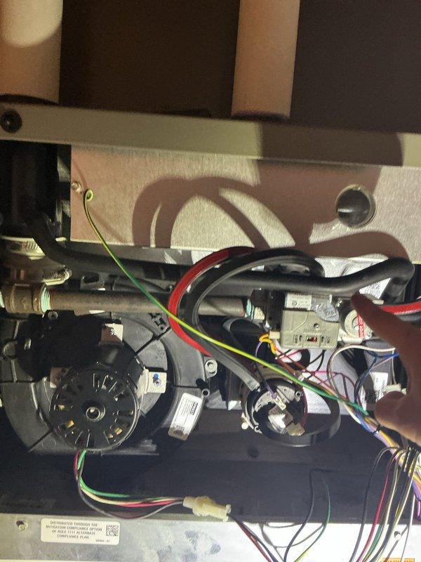 Completed comprehensive spring maintenance on a 3-year-old Lennox forced air furnace and air conditioning system. Performed AC tune-up including inspection of condenser unit, refrigerant levels, electrical connections, and blower motor assembly. Inspected furnace internal components, verified proper operation of inducer motor, examined wiring connections and safety controls, and confirmed venting system integrity through PVC exhaust pipes. All systems operating within normal parameters with no deficiencies noted.