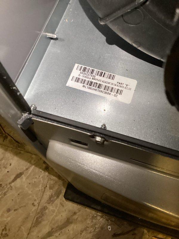 Completed full HVAC system installation including a 70,000 BTU furnace and 2-ton air conditioning unit with rear discharge configuration. Obtained mechanical and electrical permits prior to installation. Installed outdoor condenser unit on level platform with proper electrical disconnect and conduit routing along exterior siding. Connected all refrigerant lines, electrical wiring, and ductwork. Reconnected existing electrical service and verified proper system operation. All equipment labeled, secured, and tested for safe operation per manufacturer specifications and local code requirements.