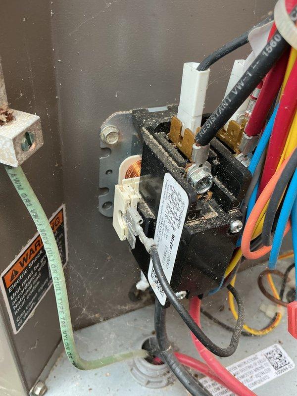 Completed annual preventive maintenance on residential gas furnace system. Performed comprehensive inspection of heating unit, verified proper operation of contactor and electrical connections, checked all safety controls and limit switches, inspected PVC intake and exhaust venting for proper installation and secure connections, examined refrigerant lines and ductwork connections, tested thermostat operation, and confirmed furnace cycling and flame characteristics are within manufacturer specifications. All components found operating properly with no deficiencies noted.