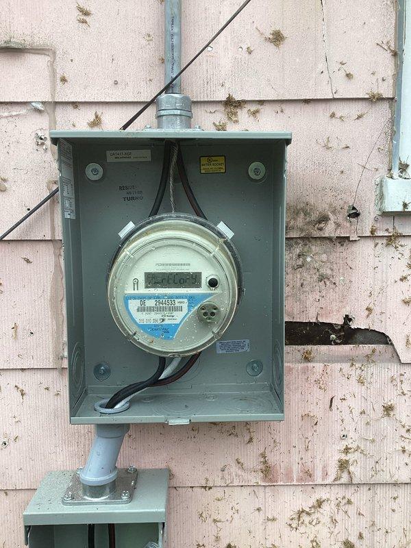 Completed 100-amp electrical panel change-out at residential property. Obtained necessary electrical permits prior to installation, then proceeded with full panel replacement and system reconnection. All electrical connections were properly terminated, meter enclosure secured, and service restored to full operational status.