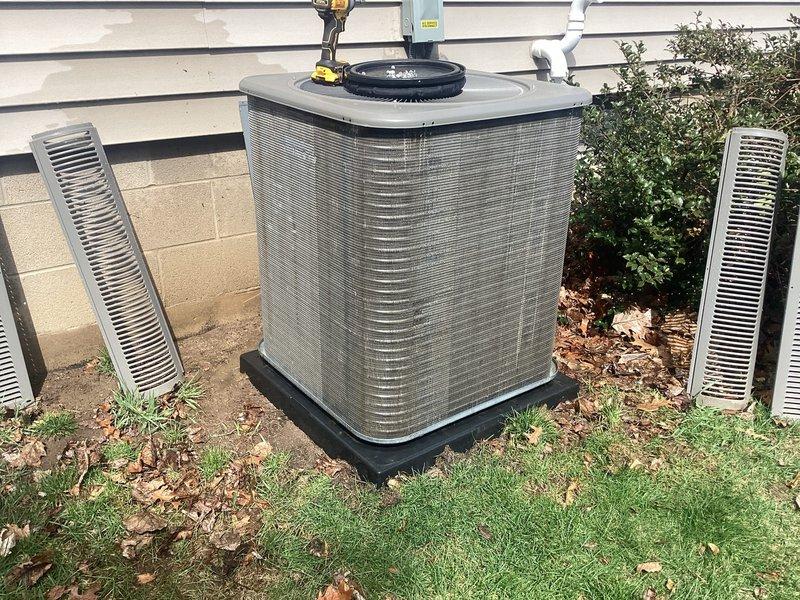 Completed scheduled preventative maintenance on residential air conditioning system. Performed comprehensive inspection of outdoor condensing unit, including cleaning of condenser coils, verification of electrical connections, and assessment of refrigerant levels. Unit found to be operating within normal parameters with no immediate service needs identified.