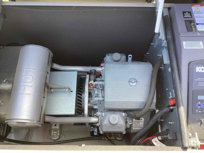 Completed routine electrical maintenance on a 14kW Kohler residential standby generator. Performed comprehensive inspection of the engine, alternator, control panel, and all associated electrical components, verifying proper operation and system integrity. Unit found in good working condition with no immediate repairs required.