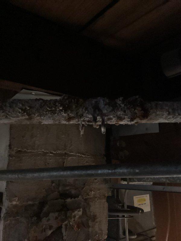 Completed installation of 90,000 BTU furnace unit with chimney liner in accordance with permitted specifications. Mechanical and electrical permits were obtained prior to installation, and all electrical connections were made to existing panel. Documentation and photographic records of the completed installation were captured for service records.