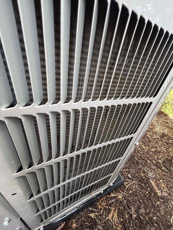 Completed comprehensive air conditioning tune-up on 4-year-old central AC system with no reported operational issues. Performed standard preventive maintenance protocol including inspection of outdoor condensing unit, verification of electrical connections at disconnect box, assessment of condenser coil condition and airflow through grille assembly, and evaluation of fan motor operation. System found to be in good working condition with normal wear consistent with age; all components functioning within manufacturer specifications.