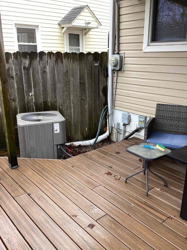 Completed scheduled preventive maintenance on residential air conditioning system. Performed comprehensive inspection of outdoor condenser unit, including cleaning of coils, verification of refrigerant levels, testing of electrical connections, and confirmation of proper airflow through the unit. All components found to be operating within normal parameters, and system is ready for the cooling season.