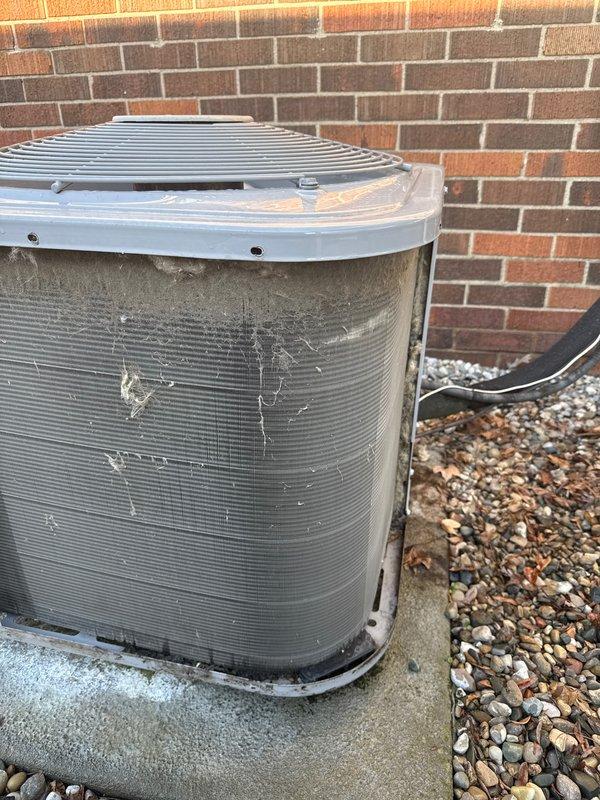 Completed scheduled AC tune-up and maintenance on 10-year-old Carrier residential air conditioning system. Performed comprehensive inspection of outdoor condenser unit, verified proper operation of all components including compressor, fan motor, and heat exchange fins. System tested and confirmed to be operating within normal parameters with no issues identified.