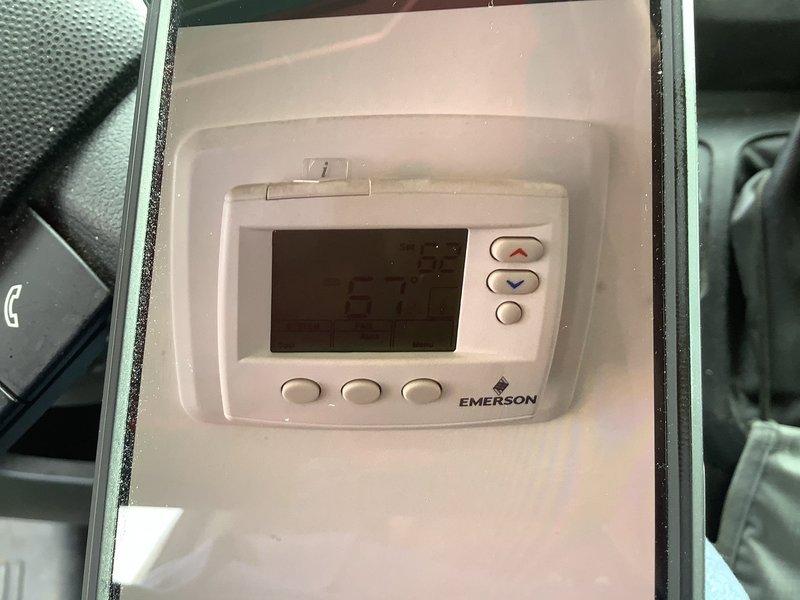 Responded to service call for HVAC system requiring refrigerant service. Evacuated the system using vacuum pump to remove moisture and contaminants from refrigerant lines. Recharged system with R-410A refrigerant to manufacturer specifications. Verified thermostat operation and system functionality upon completion.