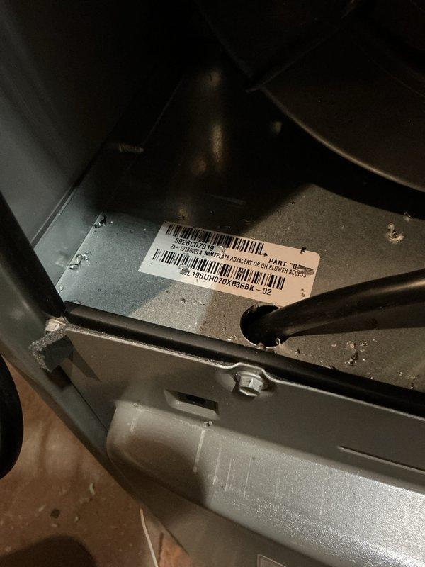 Completed full HVAC system installation including a 70,000 BTU furnace with liner and 2.5-ton air conditioning unit configured for right-side placement. Installed all necessary PVC venting and drainage piping with proper routing and support brackets, connected electrical conduit, and integrated unit with existing ductwork. Performed system reconnection and ensured all mechanical components were properly secured and operational in basement utility room.