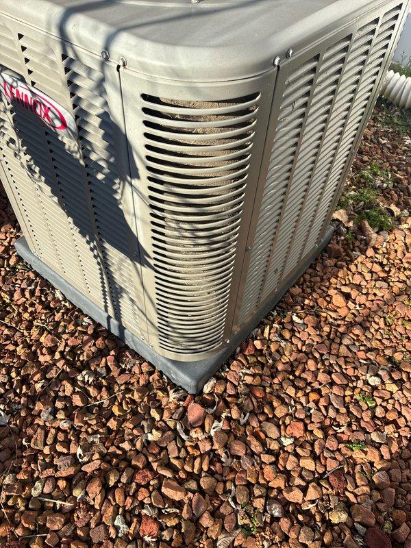 Completed annual cooling maintenance on residential outdoor condensing unit. Performed comprehensive system inspection, verified proper operation of all components, and documented equipment condition with photographic records per maintenance protocol.